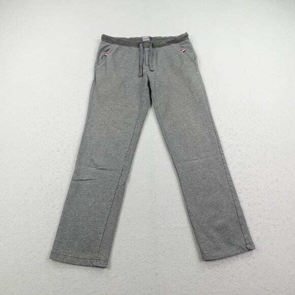 Paul Shark Yachting Pants Mens Medium Gray Sweats Sweatpants Lounge French Terry - Picture 1 of 14